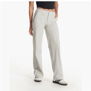 Women's VUORI Meta Wideleg Pants Size Small NWoT Vapor Gray